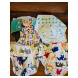 Dino, Stripes, Letters, Robots Diaper Covers