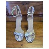 Anne Micholle High Heels, Size 8 Snake Skin Pattern