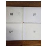 4 Cb2 Oliver Appetizer Plates