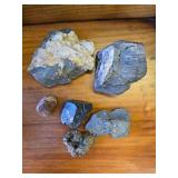 Huge Rocks, Antimony Ore or Similar Mineral