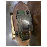 Small Piano, Coach on Top With Epoxy Plate, Handmade