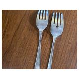 13 Pieces of Silver-Plated Silverware