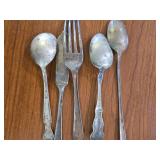 13 Pieces of Silver-Plated Silverware