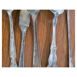 13 Pieces of Silver-Plated Silverware