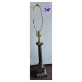 34" Vintage Lamp