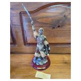 Shaka Zulu" king warrior figurine