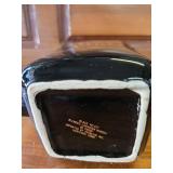 Black Velvet Square Pitcher 1974