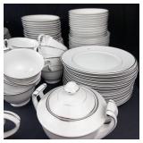 Harmony House Fine China Dinnerware Set - 3835 - Japan - Assorted Cups, Saucers & Bowls