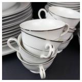 Harmony House Fine China Dinnerware Set - 3835 - Japan - Assorted Cups, Saucers & Bowls