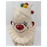 McCoy Pottery Clown Cookie Jar - Vintage Ceramic Circa 1940s