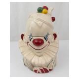 McCoy Pottery Clown Cookie Jar - Vintage Ceramic Circa 1940s