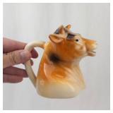 Vintage Ceramic Animal Pitchers - (Lot of 4)