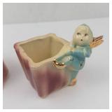 Lot of 2 Shawnee Pottery Ceramic Planters