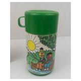 Sesame Street Aladdin Lunch Tin - 1983 Muppets Licensed Metal Lunchbox