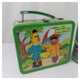 Sesame Street Aladdin Lunch Tin - 1983 Muppets Licensed Metal Lunchbox