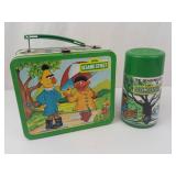 Sesame Street Aladdin Lunch Tin - 1983 Muppets Licensed Metal Lunchbox