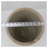 Red Wing Union Stoneware Co. 3-Gallon Crock - Double Birch Leaf Design with Blue Stamps