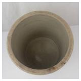Red Wing Union Stoneware Co. 3-Gallon Crock - Double Birch Leaf Design with Blue Stamps