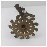 Vintage Victorian Brass Hand Clip Stand for Notes, Photos, or Jewelry