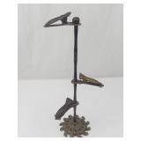 Vintage Victorian Brass Hand Clip Stand for Notes, Photos, or Jewelry