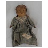 Two Antique Cloth Rag Dolls