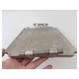 Hammered Aluminum Trays - Hand Forged Floral Design
