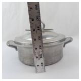 Everlast Vintage Hammered Aluminum Lidded Casserole Pot