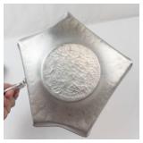 Vintage Lot of Aluminum Hand Wrought Items (Lot of 3)