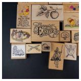 Winnie the Pooh, Tweety & Assorted Cartoon Rubber Stamps
