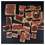 Winnie the Pooh, Tweety & Assorted Cartoon Rubber Stamps