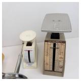 Gevalia Kaffe Canisters & Weight Watchers Food Scale - Assorted Vintage Kitchen Gear