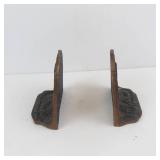 The End of the Trail Bookends - Vintage Cast Iron (Lot of 2)