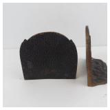 The End of the Trail Bookends - Vintage Cast Iron (Lot of 2)