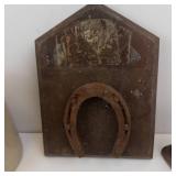 McCormick Platte Valley Jug, Antique Baseball Mitt & Cast Iron Steelyard Scales