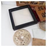 Assorted Vintage Frames, Artwork & Decor - Framed Print, Calligraphy Tag & More
