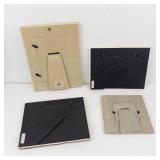 Vintage Picture Frames Lot of 4 - Mixed Styles & Backing Hardware