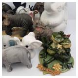 Assorted Animal Figurines & Decorative Ceramics - Mixed