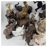 Assorted Animal Figurines & Decorative Ceramics - Mixed