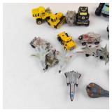 Galoob Micro Machines 1989 Collection - 27 Cars & Road Signs in Wall-Hanging Display Case