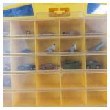 Galoob Micro Machines 1989 Collection - 27 Cars & Road Signs in Wall-Hanging Display Case