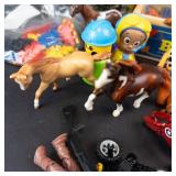 Ravensburger Puzzle, Breyer Horses and Assorted Vintage Toys
