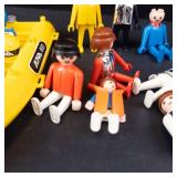 Playmobil 1984 Scuba Divers Set with Yellow Raft and Figures