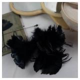 Assorted Vintage Hats, Mirrors & Umbrellas - Antique Accessories