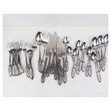 Northland Stainless Steel Flatware Set- Ornate Forks & Spoons