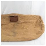 Butler Brothers Canvas Bag & Brown Pants (Lot of 2)