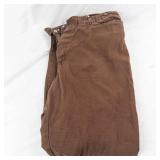 Butler Brothers Canvas Bag & Brown Pants (Lot of 2)