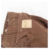 Butler Brothers Canvas Bag & Brown Pants (Lot of 2)