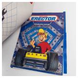 Meccano Erector Set - Plastic Toolbox with Perforated Beams, Motors & Manuals