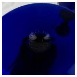 Cobalt Blue Glass Goblets (Lot of 2)