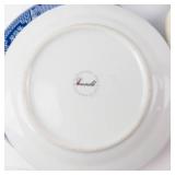 Assortment of Blue and White China